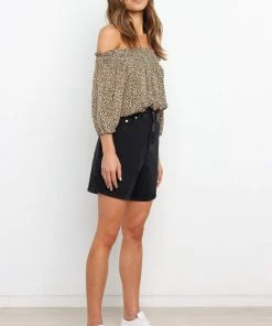 PUP16 Clothing Reiko Shorts - Washed Black