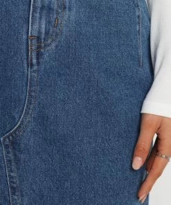 PUP51 Roman Skirt - Dark Wash Clothing