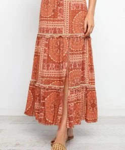 PUP51 Clothing Rosie Skirt - Rust