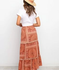 PUP51 Clothing Rosie Skirt - Rust