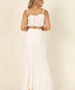 PUP4 Sarah Skirt - White