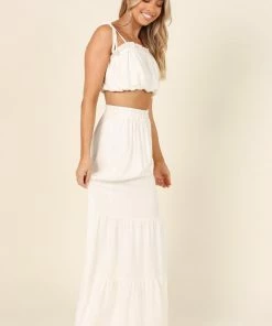 PUP4 Sarah Skirt - White