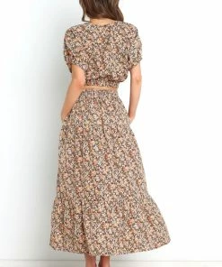 PUP29 Selene Skirt - Brown Clothing