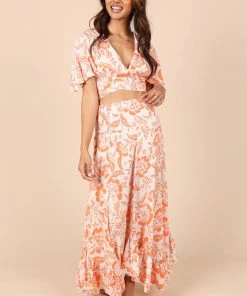 PUP50 Sharny Midi Skirt - Orange