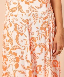 PUP50 Sharny Midi Skirt - Orange
