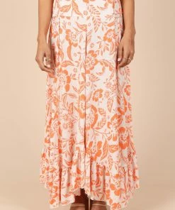 PUP50 Sharny Midi Skirt - Orange