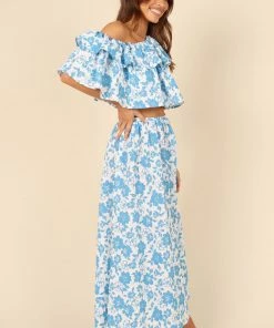 PUP4 Clothing Sienna Skirt - Blue