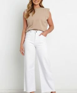 PUP55 Stevie Jeans - White