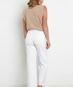 PUP55 Stevie Jeans - White