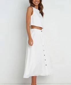PUP14 Sutton Skirt - White For The Bride
