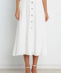 PUP14 Sutton Skirt - White For The Bride