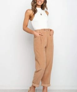 PUP55 Talaren Pant - Beige Clothing