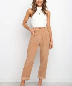 PUP55 Talaren Pant - Beige Clothing