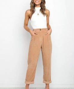 PUP55 Talaren Pant - Beige Clothing