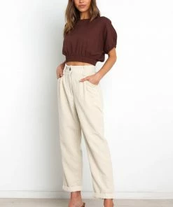 PUP55 Talaren Pant - Cream Clothing