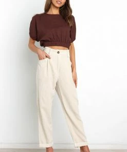 PUP55 Talaren Pant - Cream Clothing