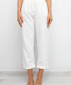 PUP55 For The Bride Talaren Pant - White