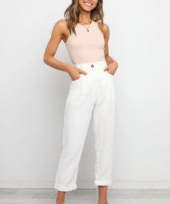 PUP55 For The Bride Talaren Pant - White