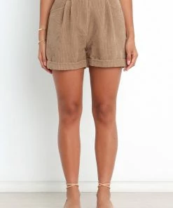 PUP55 Talaren Shorts - Brown Clothing