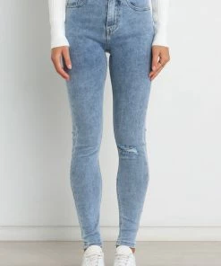 PUP44 Tally Jeans - Mid Blue Wash Clothing