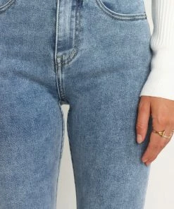 PUP44 Tally Jeans - Mid Blue Wash Clothing