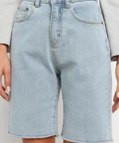 PUP55 Clothing Tammy Shorts - Light Wash