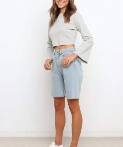 PUP55 Clothing Tammy Shorts - Light Wash