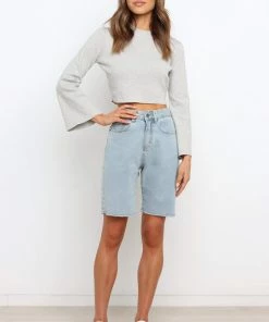 PUP55 Clothing Tammy Shorts - Light Wash