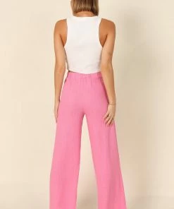 PUP61 Clothing Theadora Pant - Hot Pink