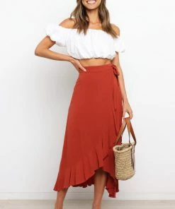 PUP8 Tiffy Skirt - Rust