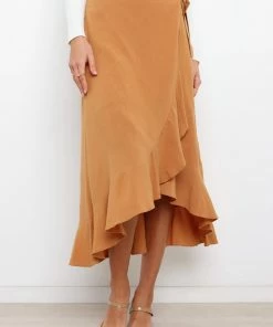 PUP8 Tiffy Skirt - Tan Clothing