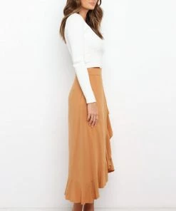PUP8 Tiffy Skirt - Tan Clothing