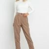 PUP55 Tilly Pants - Brown Clothing