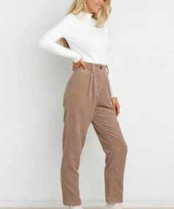 PUP55 Tilly Pants - Brown Clothing