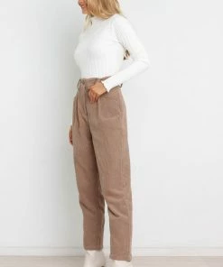 PUP55 Tilly Pants - Brown Clothing
