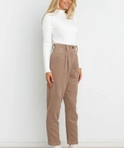 PUP55 Tilly Pants - Brown Clothing
