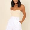 PUP8 For The Bride Tori Shorts - White