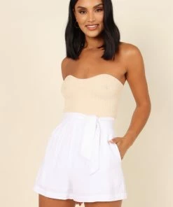 PUP8 For The Bride Tori Shorts - White