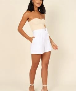 PUP8 For The Bride Tori Shorts - White