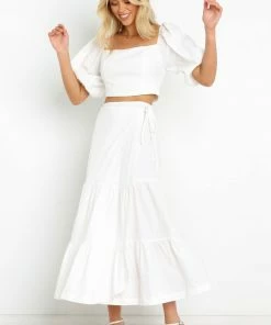 PUP9 Tribeca Skirt - White For The Bride