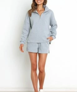 PUP3 Tucci Shorts - Grey Clothing