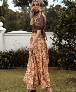 PUP49 Clothing Vicky Skirt - Orange