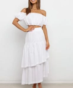 PUP3 For The Bride Weatheril Skirt - White