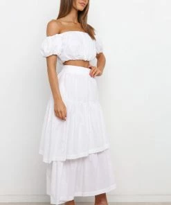 PUP3 For The Bride Weatheril Skirt - White