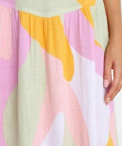 PUP52 Winifred Skirt - Pink Multi Clothing