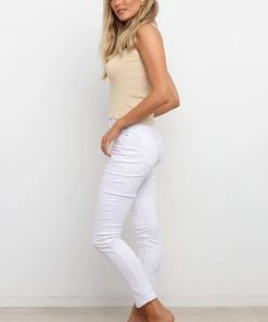 PUP54 Yumi Jeans - White