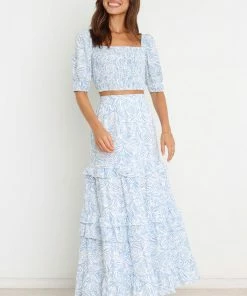 PUP9 Zoe Skirt - Blue Clothing