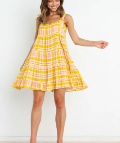 PUP52 Aaliyah Dress - Yellow