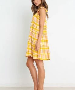 PUP52 Aaliyah Dress - Yellow
