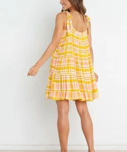 PUP52 Aaliyah Dress - Yellow